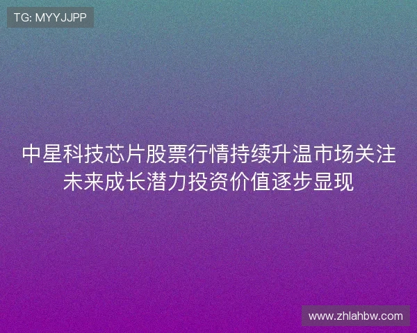 中星科技芯片股票行情持续升温市场关注未来成长潜力投资价值逐步显现 中星科技芯片股票行情持续升温市场关注未来成长潜力投资价值逐步显现